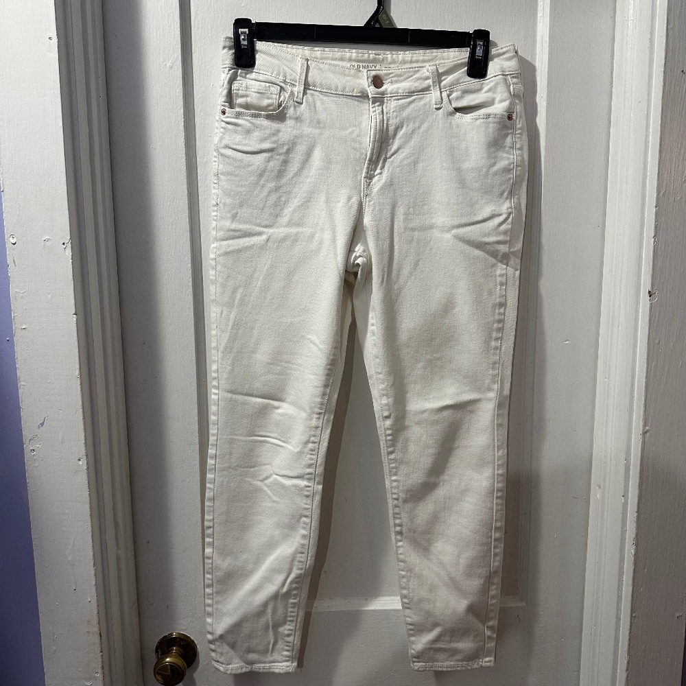 Old navy‎ Rockstar Mid Rise Jeans In 10